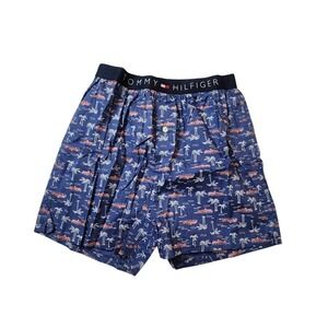 Tommy Hilfiger Men's Woven Boxer 100% Cotton NWT OEM